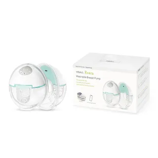 【優合】Youha Evera 穿戴式隱形吸乳器(智能藍芽版)-2入組+硬殼收納包 擠乳器 智慧吸乳 免手持