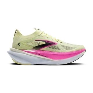 【BROOKS】Hyperion Max 3 女 慢跑鞋 跑鞋 路跑 黃 粉紅(1204551B745)