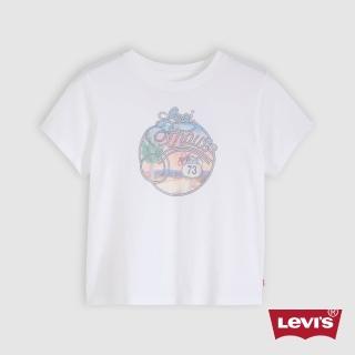 【LEVIS】VINTAGE復古印花短Tee 女生上衣 熱賣單品 005GV-0011