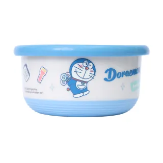 【HOUSUXI 舒希】哆啦A夢-不鏽鋼雙層隔熱碗730ml-A04