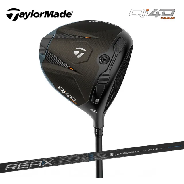 【TaylorMade】QI4D Max 一號木桿 Reax MR50 碳身 日規(Max版 距離與容錯併間)