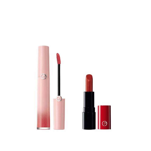 【ARMANI 亞曼尼】官方直營 奢華絲絨訂製唇萃 6.5ml(GA/限定版/唇彩/唇釉)