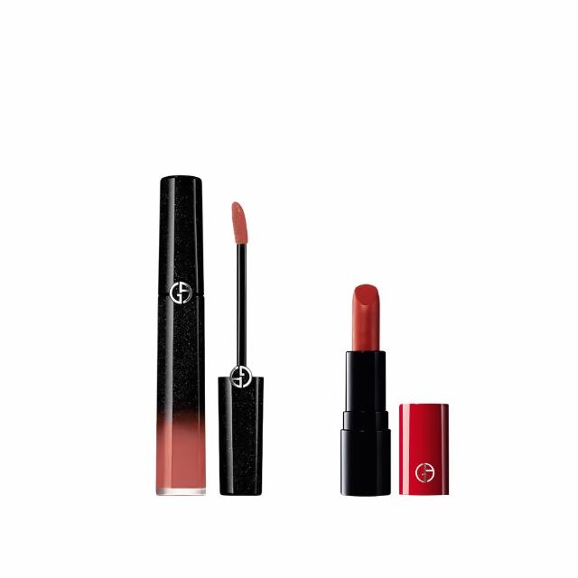 【ARMANI 亞曼尼】官方直營 奢華絲絨訂製唇萃 6.5ml 夜幕星燦系列(唇彩/唇釉/GA)