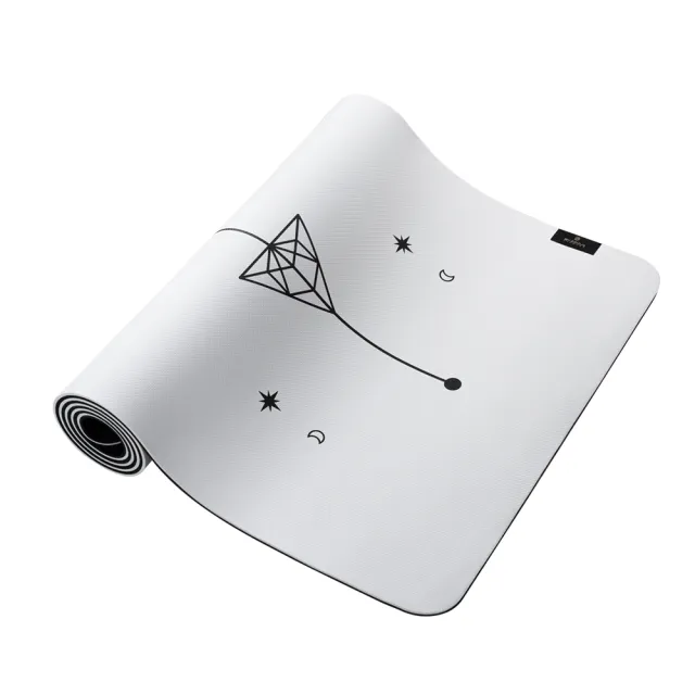 【BYZOOM FITNESS】TPE 健身墊 8mm 白