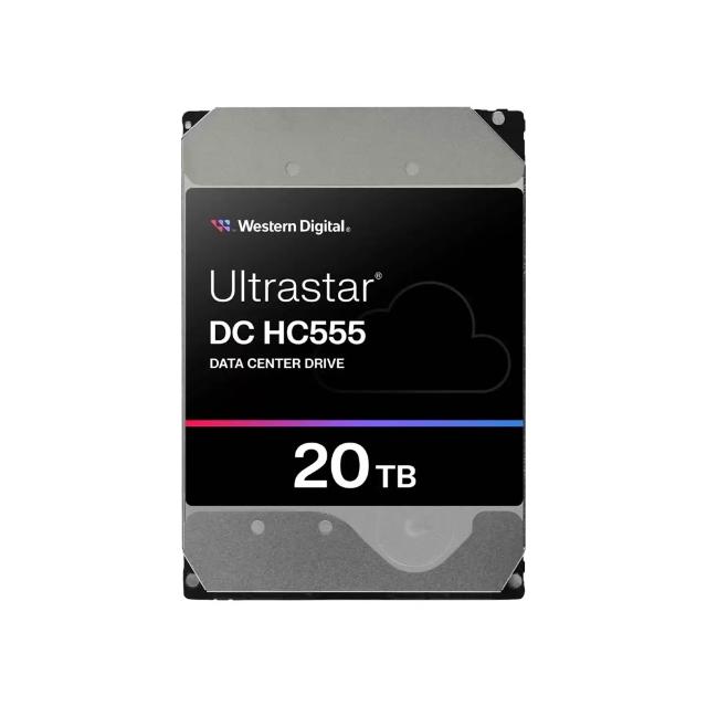 【WD 威騰】Ultrastar DC HC555 20TB 3.5吋企業級硬碟(0B48724)