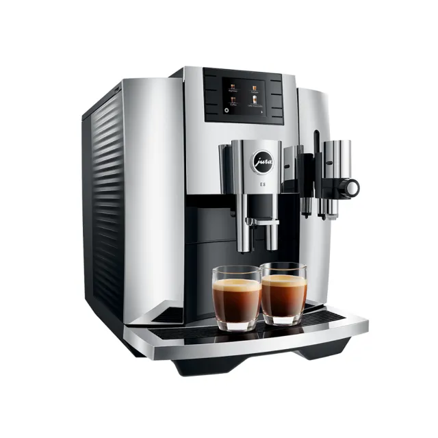 【Jura】E8 IV 全自動研磨咖啡機(購機好禮：五大品牌咖啡豆＆保養雙利器)