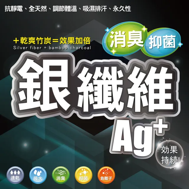 【BVD】8雙組-銀纖維1/2毛巾底男襪(B563襪子 乾爽 運動襪 氣墊襪 抑菌消臭襪)