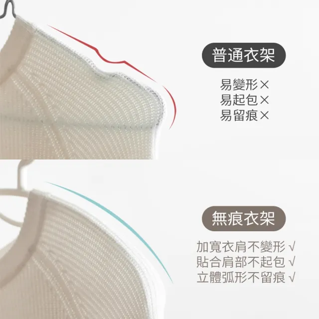 【hoi! 好好生活】抗UV無痕衣架60入-防滑款