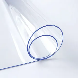 旭沐選物 透明桌墊60*100cm 厚1.5mm 防水防油 圓角切割(透明桌墊 軟玻璃桌墊 PVC桌墊 塑膠桌墊)
