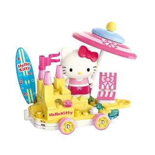 【Qman 啟蒙積木】KEEPPLAY 三麗鷗 花車遊行系列 Hello Kitty