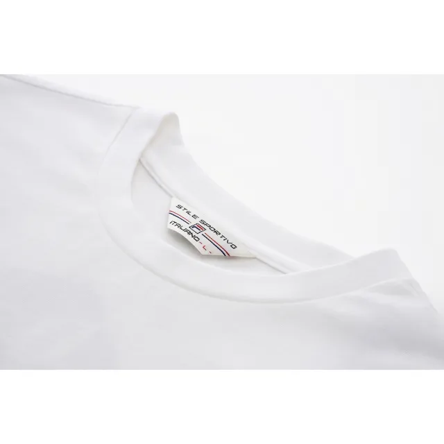 【FILA】中性短袖圓領T恤-白色 1TEA-1452-WT