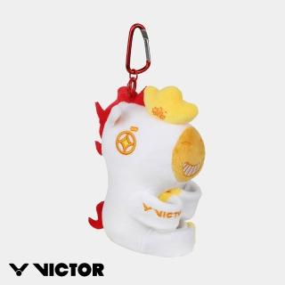 【VICTOR 勝利體育】2026馬到成功新年系列球拍手柄吊飾(GC616CNY A 群星白)