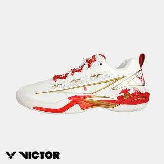 【VICTOR 勝利體育】2026馬到成功新年系列羽球鞋(C90CNY LD 群星白/鮮紅)
