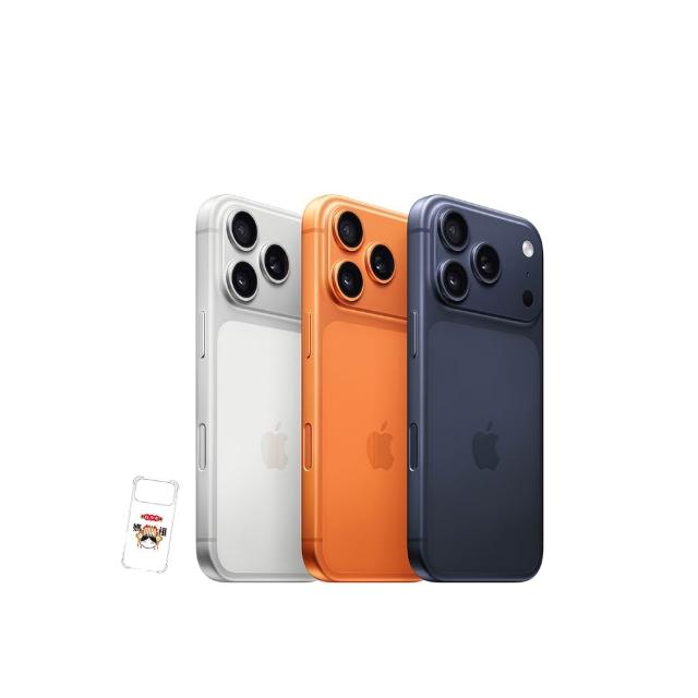 【Apple】iPhone 17 Pro(256G/6.3吋)(白沙屯媽祖透明防摔殼組)