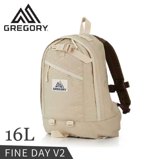 【Gregory】16L FINE DAY V2 後背包《沙米黃》137539/雙肩背包/日系街包/休閒背包/登山