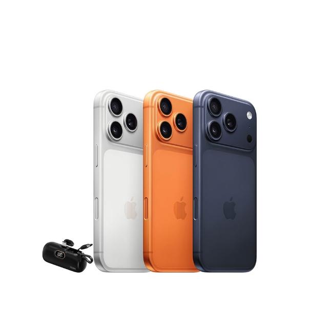 【Apple】iPhone 17 Pro Max(2TB/6.9吋)(20W口袋快充行電組)