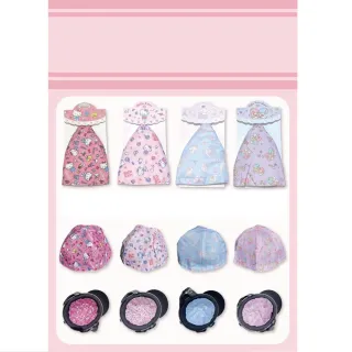 【Porabella】Sanrio 三麗鷗 安全帽內襯 凱蒂貓KITTY 酷洛米 大耳狗 雙子星 布丁狗 人魚漢頓
