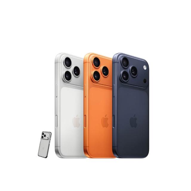 【Apple】iPhone 17 Pro(256G/6.3吋)(犀牛盾透明防摔殼組)