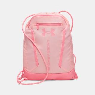 【UNDER ARMOUR】UA 男女同款 Hustle 束口後背包 6000519-603(粉紅色)