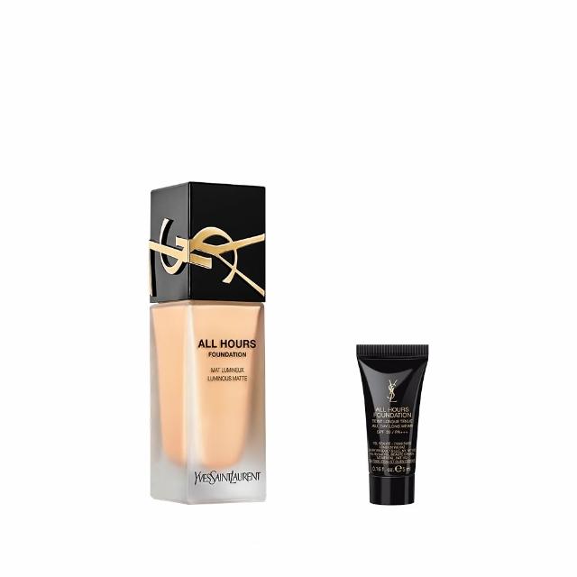 【YSL】官方直營 恆久完美無瑕持妝粉底SPF39/PA+++ 25ml(午夜粉底/任選1款)