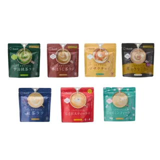 坪市製茶沖泡茶粉(宇治抹茶粉/焙茶粉/馬薩拉茶粉/黑豆茶粉/南非博士茶粉/茉莉花茶粉/紅茶粉)