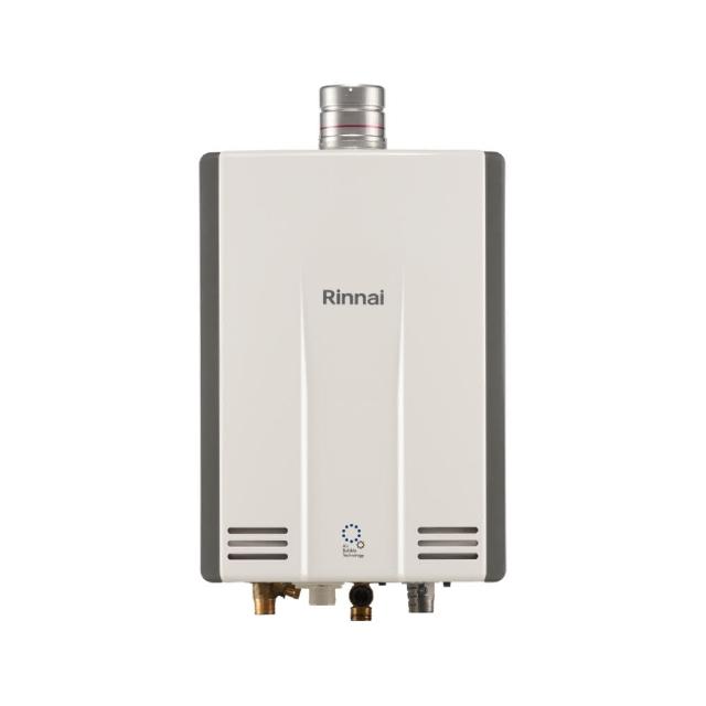  Rinnai 林內牌 REU-UA2426WFD 瓦斯熱水器，採用 FE 強制排氣式設計，機械控溫功能，提供穩定高效熱水輸出。尺寸 356x503x182mm，能源效率第二級，適用 110V 電壓，保固 1 年。BSMI 許可依原廠公告，適閤家庭日常使用，安全可靠的熱水解決方案。 
