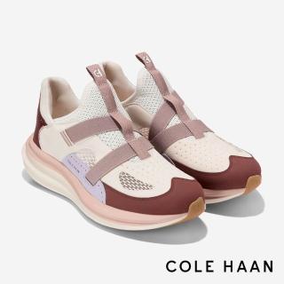 【Cole Haan】OriginalGrand QUADSTAR MONK STRAP RUNNING SNEAKERS 運動慢跑鞋 女款寬楦 藕色/粉(W32916)