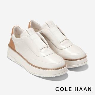 【Cole Haan】GRANDPRO MAXFIELD SLIP ON SNEAKERS 休閒鞋 女款寬楦 象牙色(W33640)