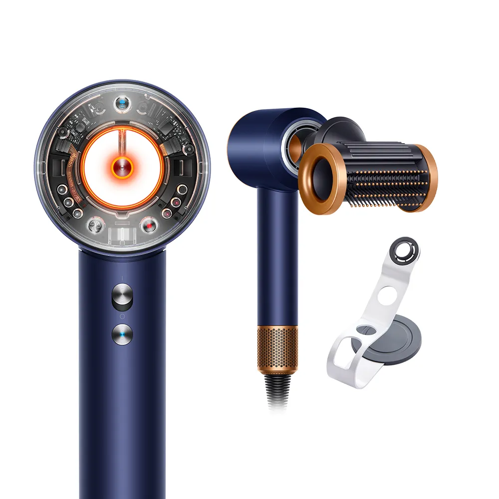 【dyson 戴森】HD16 Supersonic Nural™ 全新一代 吹風機 溫控 負離子(普魯士藍禮盒組)