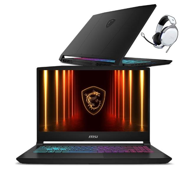 電競耳機★【MSI 微星】17吋Core 7-240H RTX5050 電競筆電(Cyborg 17/16G/512GB/W11/B2RWEKG-019TW)