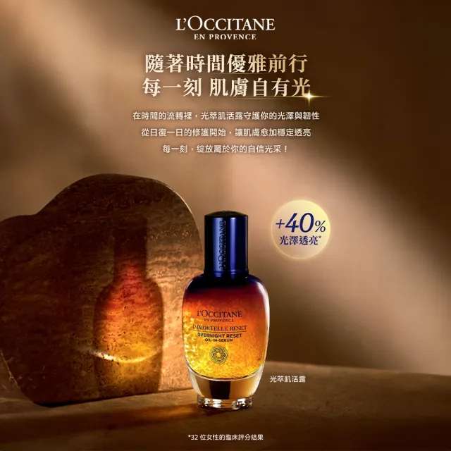 【L’Occitane 歐舒丹】官方直營 光萃肌活露30ml(星光瓶/精華/前導)