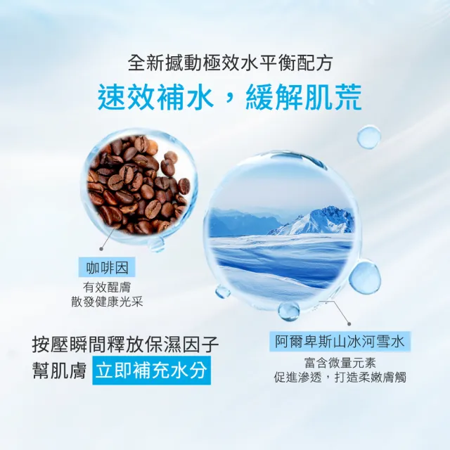 【Neogence 霓淨思】玻尿酸保濕水平衡舒活噴霧水300ml-2入