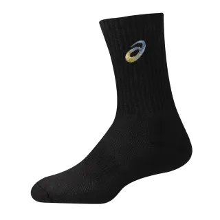 【asics 亞瑟士】中筒襪 男女中性款 訓練配件 3033C332-001