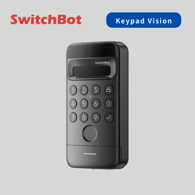 【SwitchBot】Keypad Vision 臉部辨識智慧門鎖鍵盤