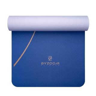【BYZOOM FITNESS】凱蒂瑜珈 Flow With Katie 聯名TPE 止滑輕巧瑜珈墊 6mm