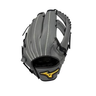 【MIZUNO 美津濃】少年用棒球手套內野十字檔11.5吋灰(1ATGY26010 05)
