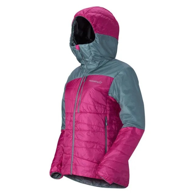 【NORRONA】falketind thermo40 連帽外套 女款 紫紅色