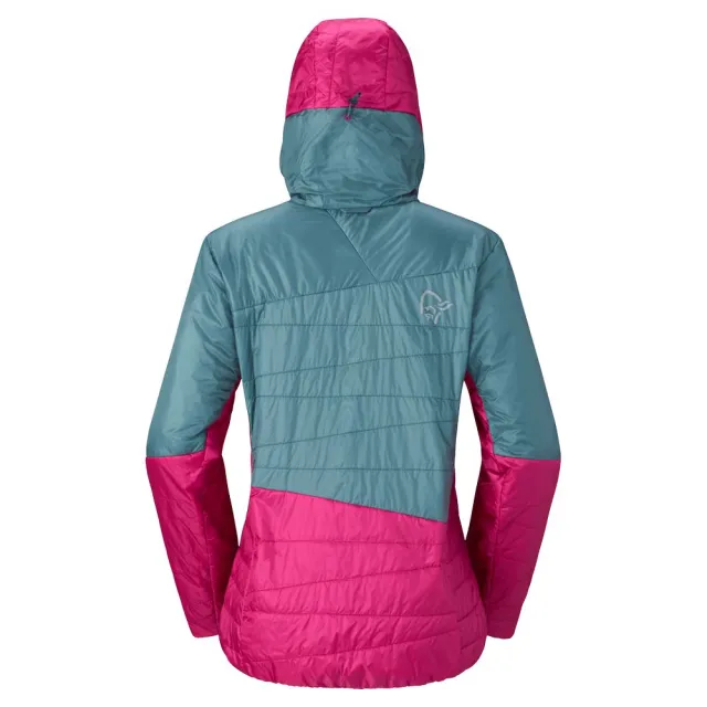 【NORRONA】falketind thermo40 連帽外套 女款 紫紅色