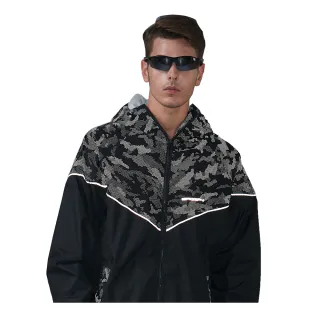 【BAOGANI 寶嘉尼】B05極光機能二件式雨衣-競速黑(超高係數反光、杜邦超撥水、YKK拉鍊)