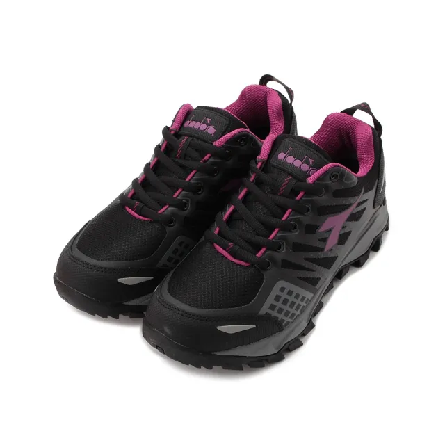 【DIADORA】女款 抗水越野跑鞋 (DA8AWO6820黑)