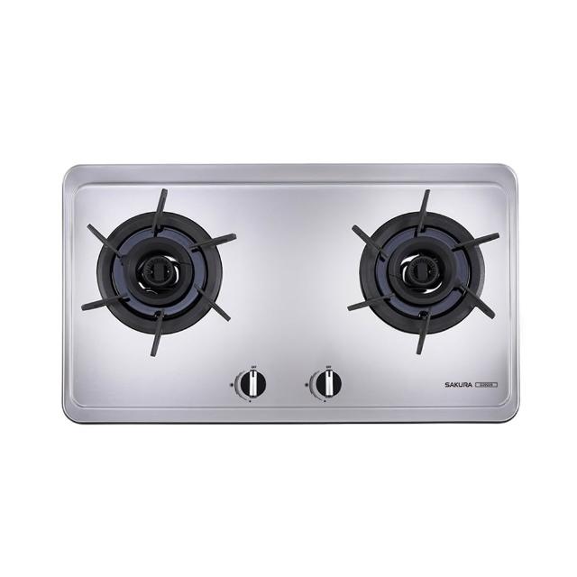 【SAKURA 櫻花】二口雙炫火檯面爐(G2922S 原廠保固原廠基本安裝)