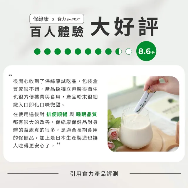 【BROLICO 保綠康】日本原裝綠花椰菜多醣體3入(身體保護力、好眠、加速代謝)