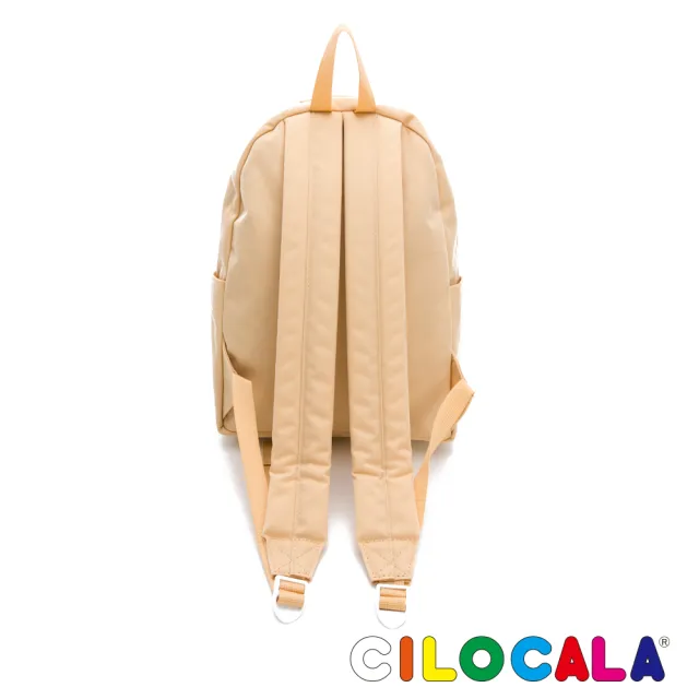 【CILOCALA】亮彩尼龍防潑水後背包-小(芒草駝)