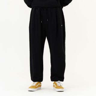 【Mark Gonzales】男女同款 MG LOGO OG 經典縮口 休閒長褲 - 黑色