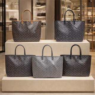 【GOYARD 高雅德】Saint Louis PM 托特購物包(多色任選)