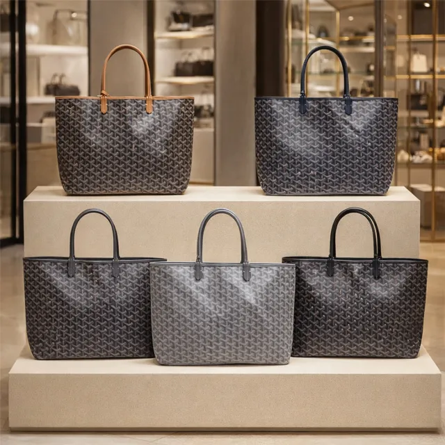 【GOYARD 高雅德】Saint Louis PM 托特購物包(多色任選)