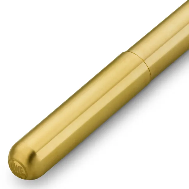 【KAWECO】LILIPUT Brass 黃銅 迷你鋼筆(手帳型)