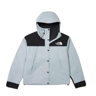 【The North Face】TNF 休閒 經典ICON 防水衝鋒衣 W DRYVENT MONO MOUNTAIN JACKET 女 藍 (NF0A88YXGG9)