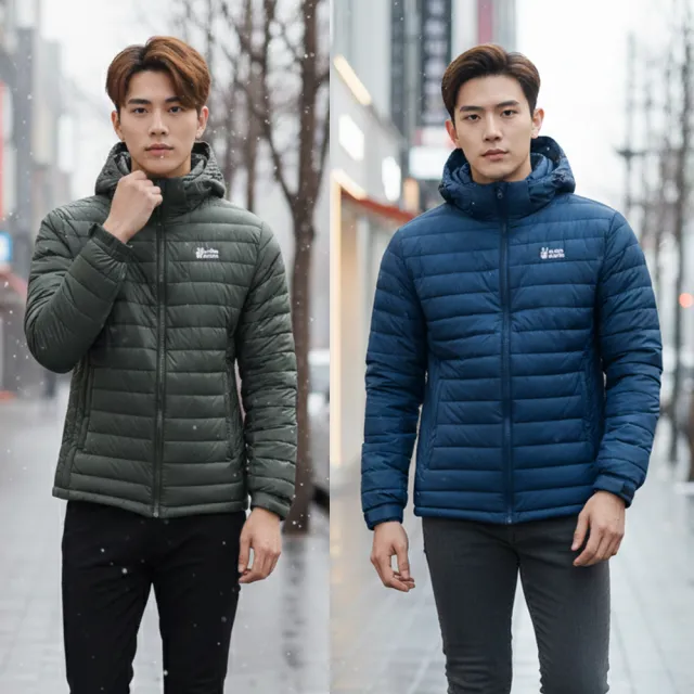 【遊遍天下】男女款防風防潑水保暖羽絨外套(M-5L 大尺碼)