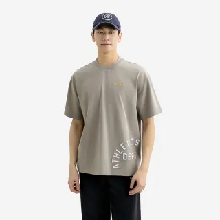 【Roots】Roots男裝-ROOTS ATHLETIC DEPT 短袖上衣(化石灰)